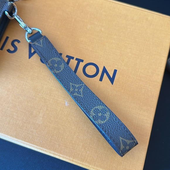 Louis Vuitton Zippy Dragonne Macassar Wallet with Strap - Picture 6 of 9